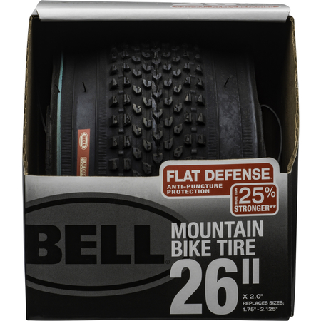 BELL SPORTS BIKE TIRE FLAT DEFNS 26"" 7107515